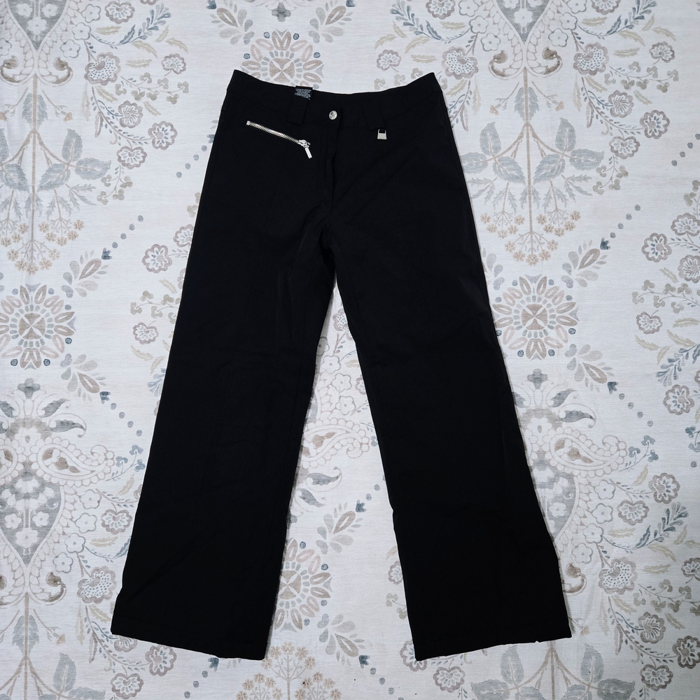 NILS Black Nylon Pants, Womens Size 4 Small